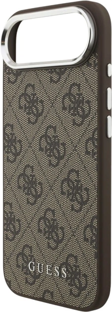 Чохол Guess 4G Classic Logo MagSafe для Apple iPhone Air Brown (GUHMP17MP4GSSMCW) - зображення 6