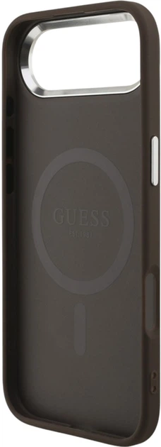Чохол Guess 4G Classic Logo MagSafe для Apple iPhone Air Brown (GUHMP17MP4GSSMCW) - зображення 7