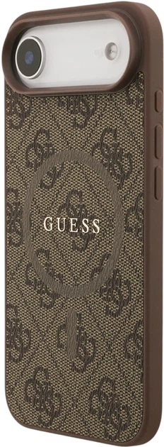 Чохол Guess 4G Ring Classic Logo MagSafe для Apple iPhone Air Brown (GUHMP17MG4GFRW) - зображення 2