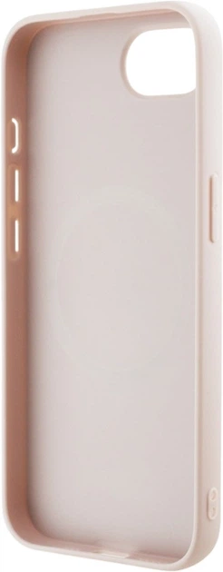 Чохол Guess 4G Script Logo MagSafe для Apple iPhone 16e/17e Pink (GUHMPSE4HG4SHP) - зображення 7