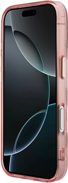 Чохол Guess IML Peony Dot MagSafe для Apple iPhone 17 Pro Pink (GUHMP17L5HPOEDP) - зображення 5