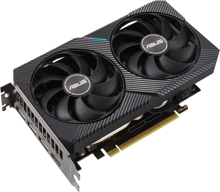 Видеокарта GeForce RTX 3050 8GB Asus Dual OC (DUAL-RTX3050-O8G) Б/У - Фото 1 Видеокарта GeForce RTX 3050 8GB Asus Dual OC (DUAL-RTX3050-O8G) Б/У - изображение 1