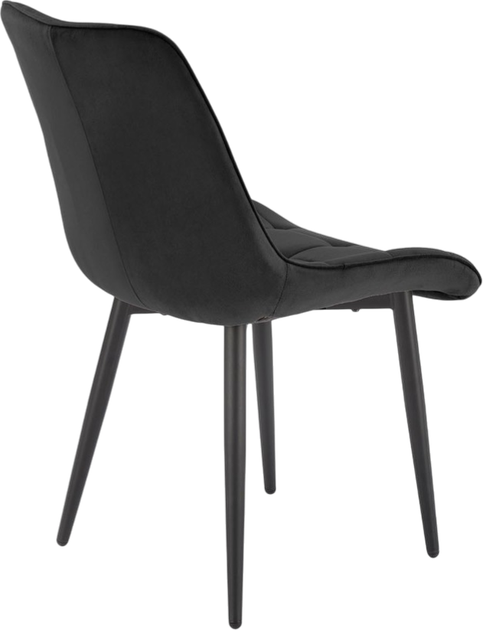 Krzesło do jadalni Halmar Ganso Czarne (PROMO-GANSO-KR-CZARNY) - obraz 2