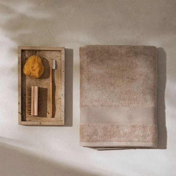 Рушник Homla Cellen бежевий 70 x 130 см (5906496770814) - зображення 4