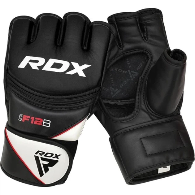 Рукавички Для MMA RDX F12 MMA Grappling Gloves Чорний XL (GGR-F12B-XL) - Фото 3 Рукавички Для MMA RDX F12 MMA Grappling Gloves Чорний XL (GGR-F12B-XL) - изображение 3