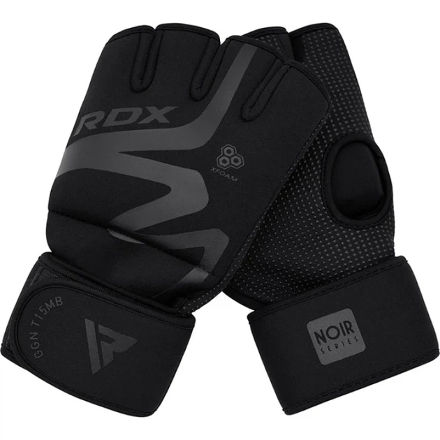 Рукавички Для MMA RDX T15 Noir Inner Gloves Чорний XL (GGN-T15MB-XL) - изображение 7