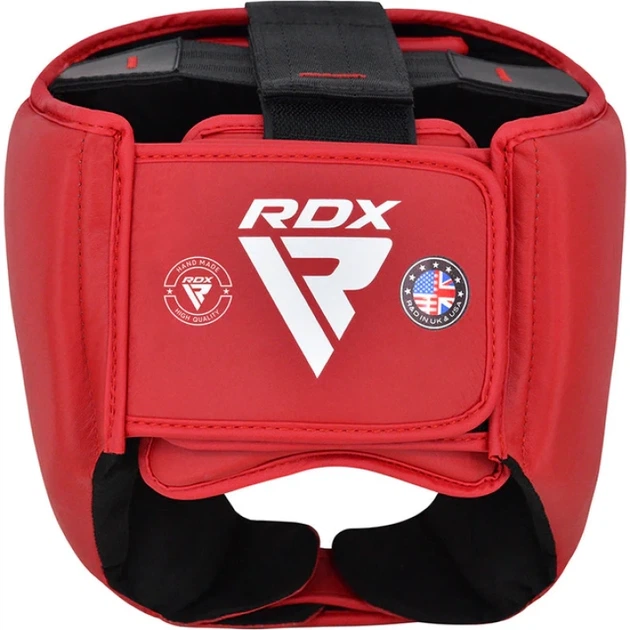 Боксерський Шолом RDX Boxing Head Guard AS1 Червоний M (HGR-AS1R-M) - изображение 4