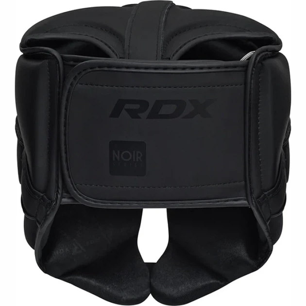 Боксерський Шолом RDX T15 Noir Cheek Protector Head Guard Чорний L (HGR-T15MB-L) - изображение 3
