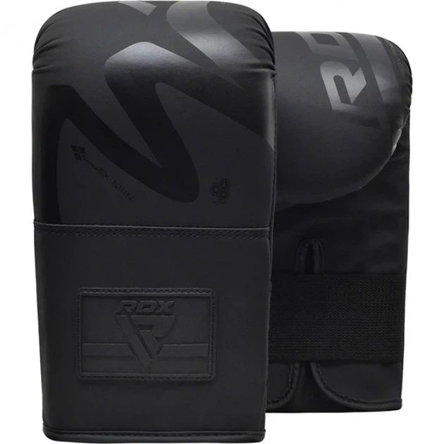 Боксерські Рукавички RDX F15 Noir Bag Gloves Чорний - Фото 1 Боксерські Рукавички RDX F15 Noir Bag Gloves Чорний - зображення 1