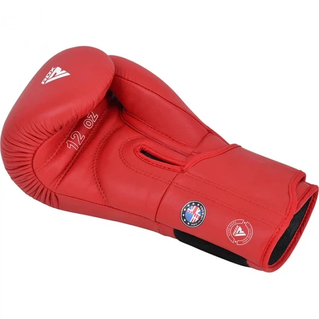 Боксерські Рукавички RDX Amateur Competition Boxing Gloves AS1 Червоний 12oz (BGR-AS1R-12oz) - Фото 3 Боксерські Рукавички RDX Amateur Competition Boxing Gloves AS1 Червоний 12oz (BGR-AS1R-12oz) - изображение 3