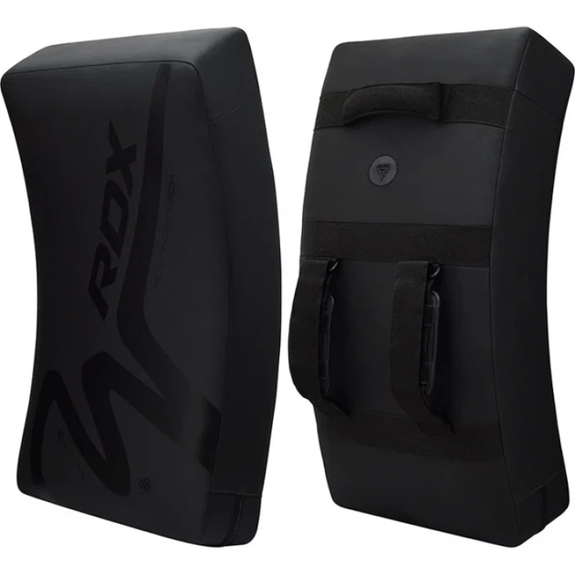 Пад Для Тайського Боксу RDX T15 Noir Kick Shield Чорний - зображення 2
