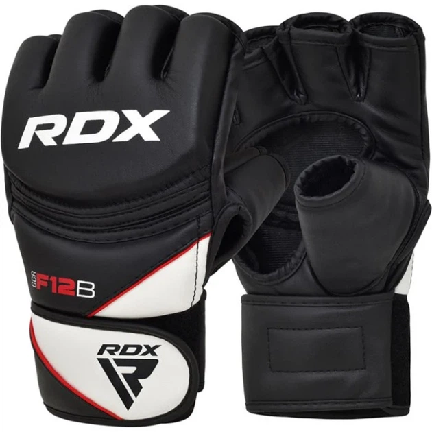 Рукавички Для MMA RDX F12 MMA Grappling Gloves Чорний S (GGR-F12B-S) - Фото 1 Рукавички Для MMA RDX F12 MMA Grappling Gloves Чорний S (GGR-F12B-S) - изображение 1