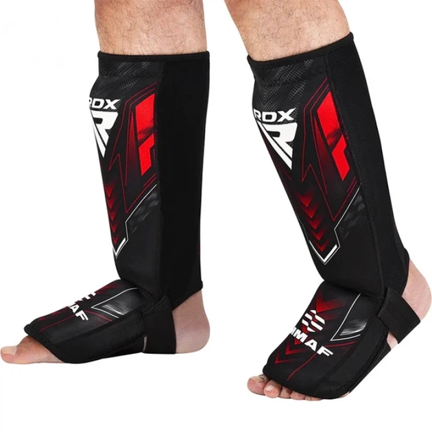 Захист Для Ніг RDX IMMAF Approved Neoprene Shin Instep Guards Чорно-Червоний 2XL (SGN-IMF-1R-2XL) - Фото 5 Захист Для Ніг RDX IMMAF Approved Neoprene Shin Instep Guards Чорно-Червоний 2XL (SGN-IMF-1R-2XL) - изображение 5