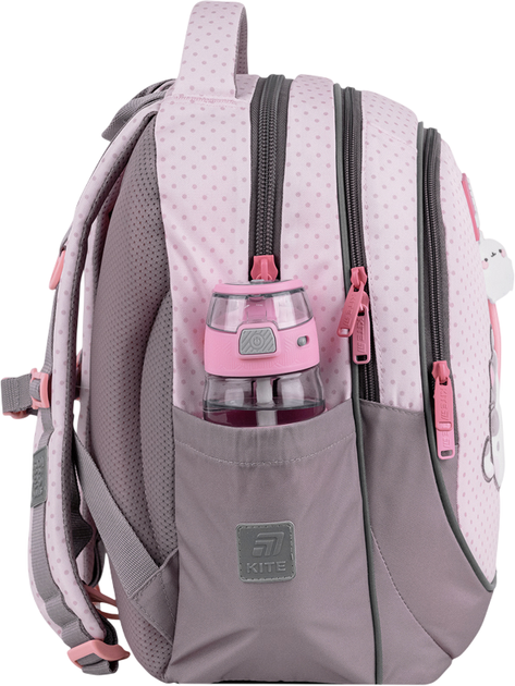 Рюкзак школьный Kite 700M Molang для девочки Розовый 38x28x16см 18л легкий Ортопедический 1-4 класс спинка Ergo Kids (ML26-700M) - изображение 6