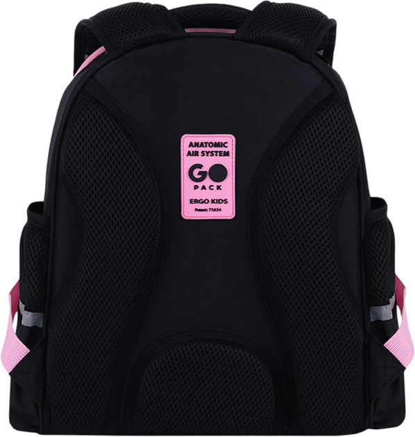 Рюкзак GoPack Напівкаркасний Education Heart 34.5x26x12.5 см Чорний (GO26-165S-2) - Фото 8 Рюкзак GoPack Напівкаркасний Education Heart 34.5x26x12.5 см Чорний (GO26-165S-2) - зображення 8
