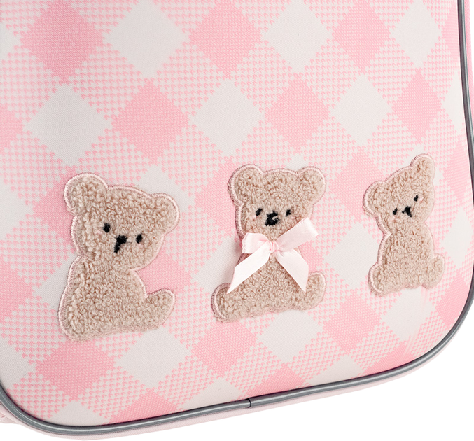 Рюкзак GoPack Напівкаркасний Education Teddy Bears 34.5x26x12.5 см Бежевий (GO26-165S-1) - зображення 14