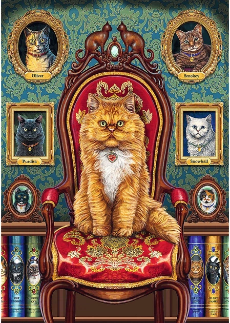 Пазл Trefl Magic Collection: Котоманія 1000 елементів 10896 (5900511108965) - зображення 3