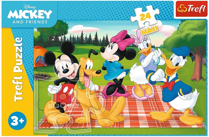 Пазл Trefl Maxi Міккі Маус: Улюблений Міккі Маус 24 елементи 14380 (5900511143805) - зображення 2