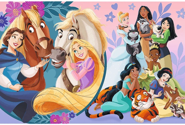 Пазл Trefl Maxi Принцеси: Усмішка дружби 24 елементи 14379 (5900511143799) - зображення 3