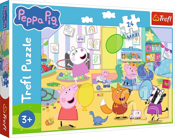 Пазл Trefl Maxi Свинка Пеппа: Гарна Пеппа 24 елементи 14367 (5900511143676) - зображення 1