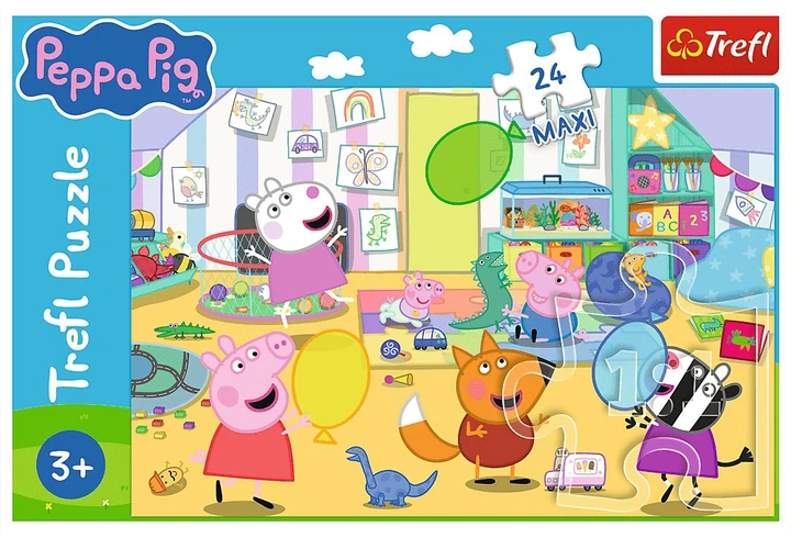 Пазл Trefl Maxi Свинка Пеппа: Гарна Пеппа 24 елементи 14367 (5900511143676) - зображення 2