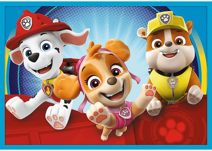 Zestaw puzzle Trefl 10 w 1 Paw Patrol: Niezawodna druzyna Psiego Patrolu 20/35/48 elementów 96011 (5900511960112) - obraz 8