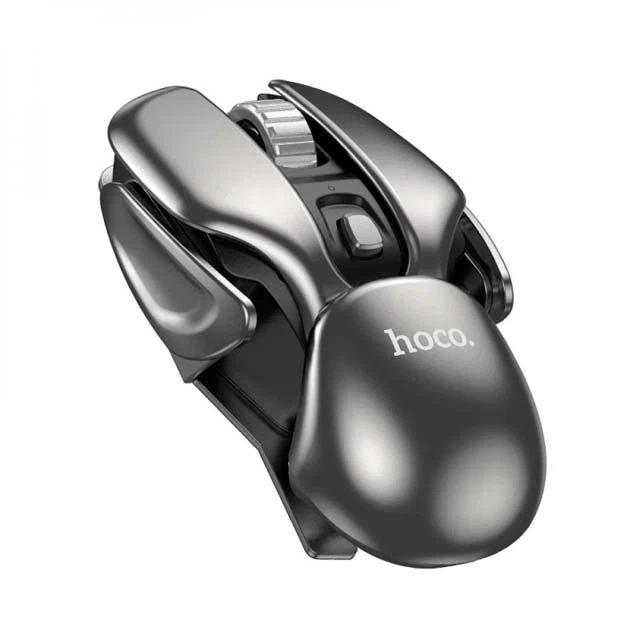Миша Wireless Hoco DI43 Main gaming бездротова 2.4G 800-1200-1600DPI для геймінгу/для гр/пк/ноутбука Сріблястий - изображение 4