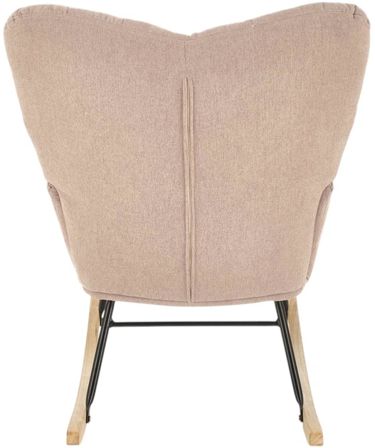 Крісло-гойдалка Halmar Vasco Бежеве (5905248131002) - зображення 6