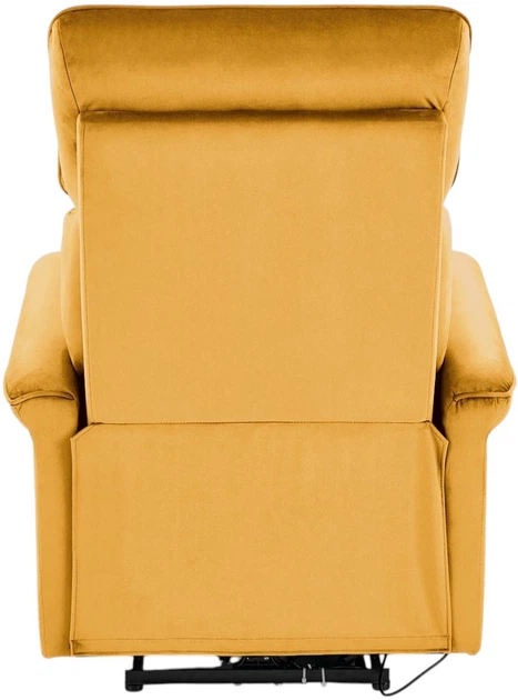 Крісло для відпочинку Halmar Semir з функцією електричного розкладання Гірчичне (5905248130951) - зображення 7