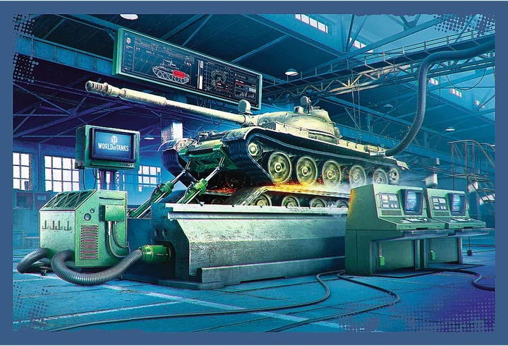 Набір пазлів Trefl World of Tanks: Броньована місія 2 x 200 елементів 13346 (5900511133462) - зображення 3