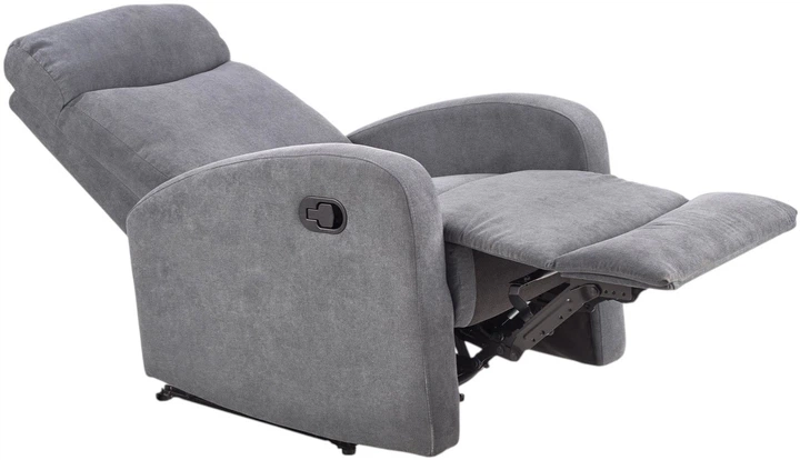 Крісло відпочинку Halmar Oslo розкладне Сіре (5905248112278) - зображення 4