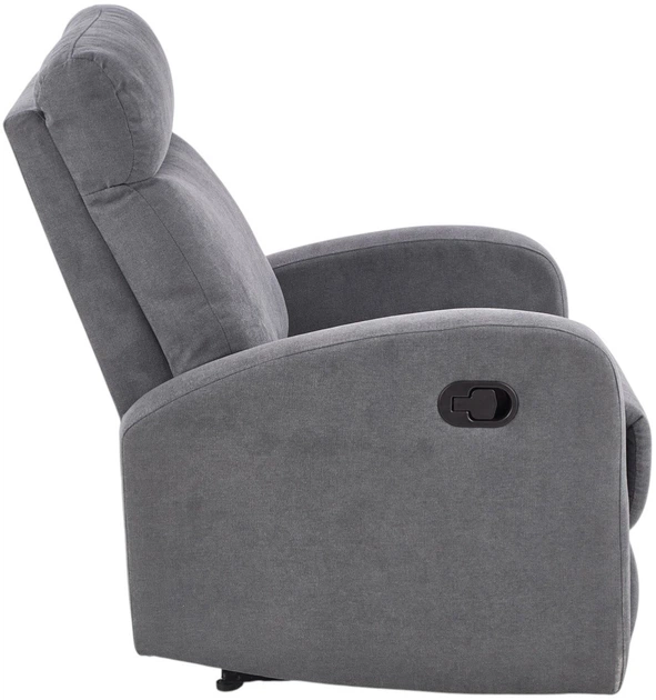 Крісло відпочинку Halmar Oslo розкладне Сіре (5905248112278) - зображення 7