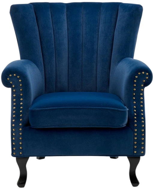 Крісло Halmar Titan Темно-синє (5905248112827) - зображення 7