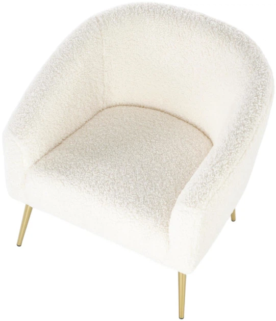 Крісло для відпочинку Halmar Grifon 2 Кремове (5905248111622) - зображення 2