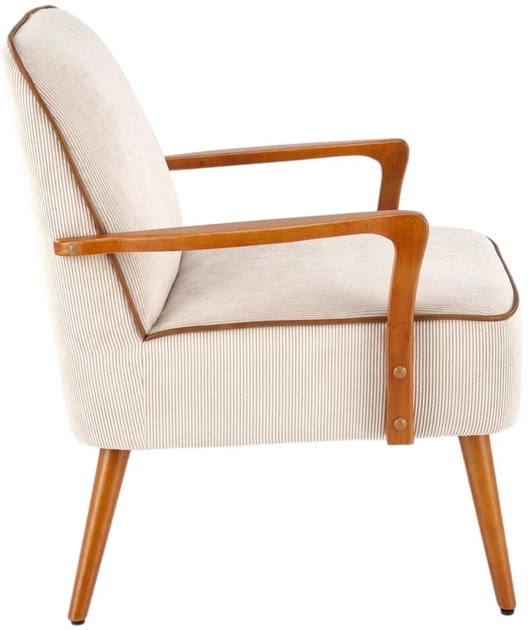 Крісло для відпочинку Halmar Pastore Бежеве (5905248112339) - зображення 3