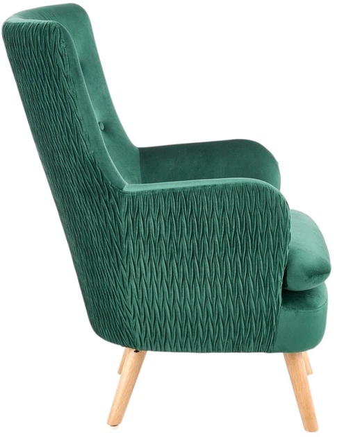 Крісло для відпочинку Halmar Ravel Зелене (5905248112551) - зображення 4