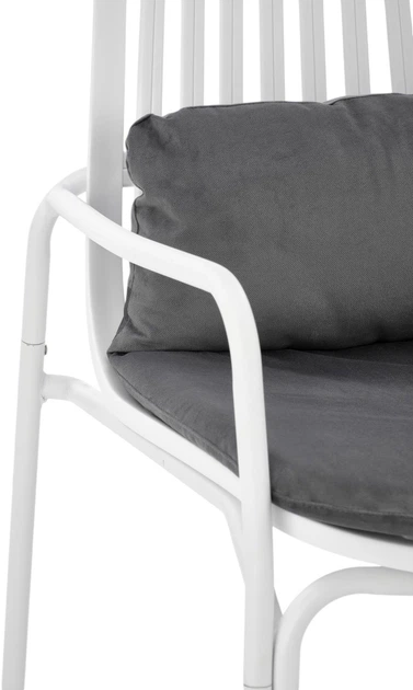 Крісло для відпочинку Halmar Melby Сірий (5905248126596) - зображення 6