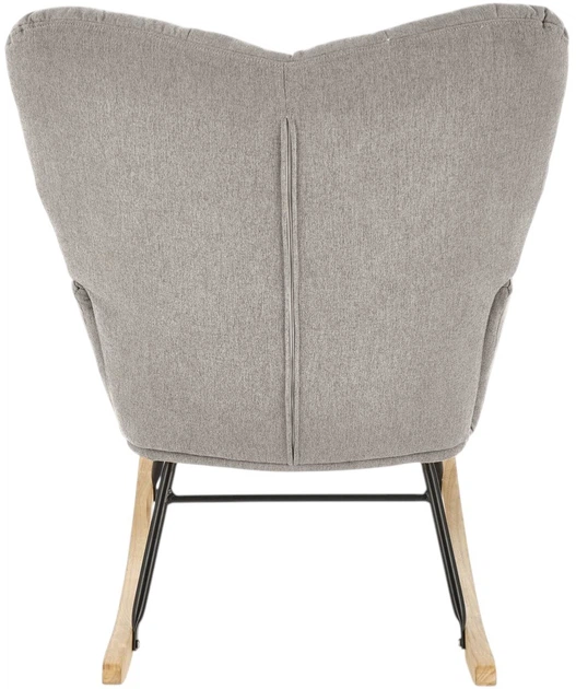 Крісло-гойдалка Halmar Vasco Сірий (5905248131026) - зображення 6