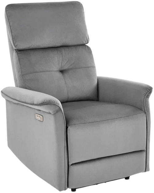 Розкладне крісло Halmar Semir Сірий (5905248126947) - зображення 2