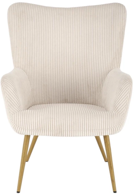 Крісло для відпочинку Halmar Amaro Кремове (5905248130340) - зображення 5