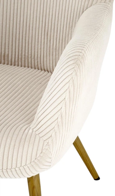 Крісло для відпочинку Halmar Amaro Кремове (5905248130340) - зображення 9