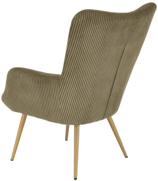 Крісло для відпочинку Halmar Amaro Оливкове (5905248130364) - зображення 2
