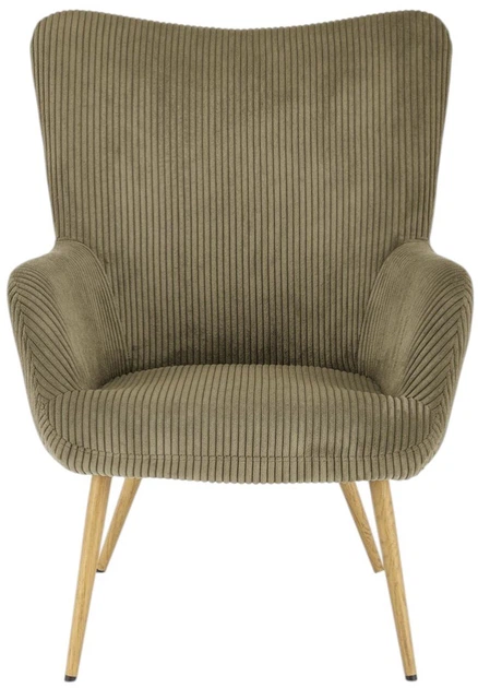 Крісло для відпочинку Halmar Amaro Оливкове (5905248130364) - зображення 5