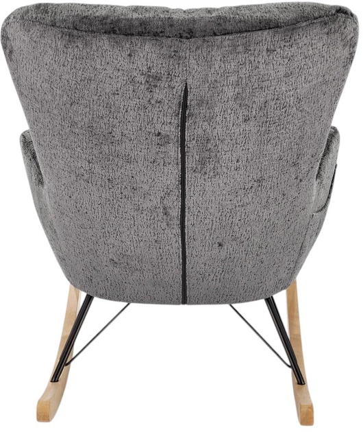 Крісло-гойдалка Halmar Castro Сірий (5905248130524) - зображення 6