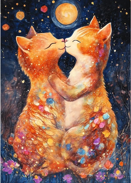 Пазл Trefl Поцілунок при місячному світлі 500 елементів 37546 (5900511375466) - зображення 3