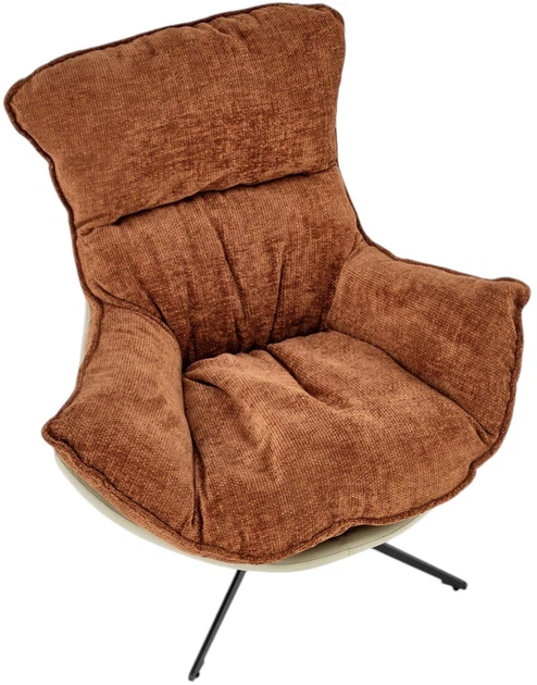 Крісло для відпочинку Halmar Lobster Коричневе (5905248130791) - зображення 5