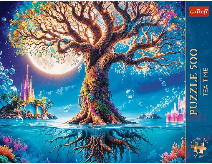 Пазл Trefl Premium Plus Tea Time: Чарівне дерево 500 елементів 37615 (5900511376159) - зображення 2