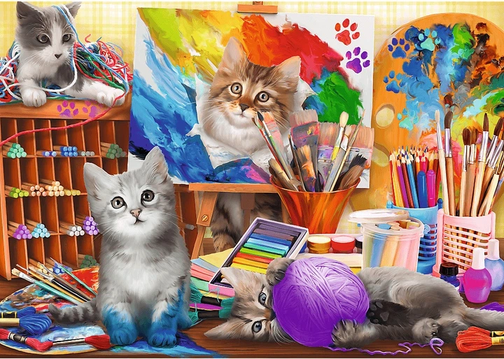 Пазл Trefl Мистецтво малювання 2 x 500 елементів 37530 (5900511375305) - зображення 3