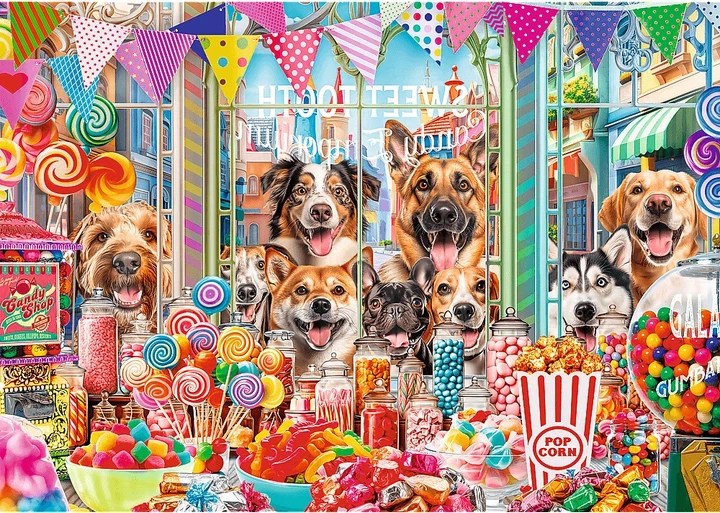 Пазл Trefl Пухнасті друзі 2 x 500 елементів 37495 (5900511374957) - зображення 3