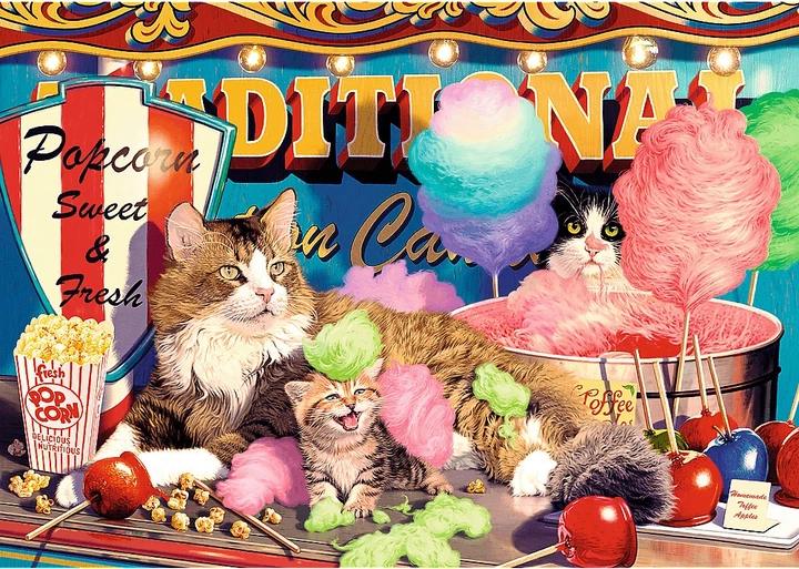 Пазл Trefl Пухнасті друзі 2 x 500 елементів 37495 (5900511374957) - зображення 4